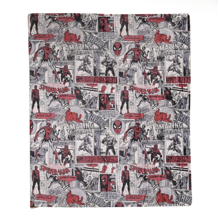Marvel Spider-Man Plush Throw, 50" x 60"