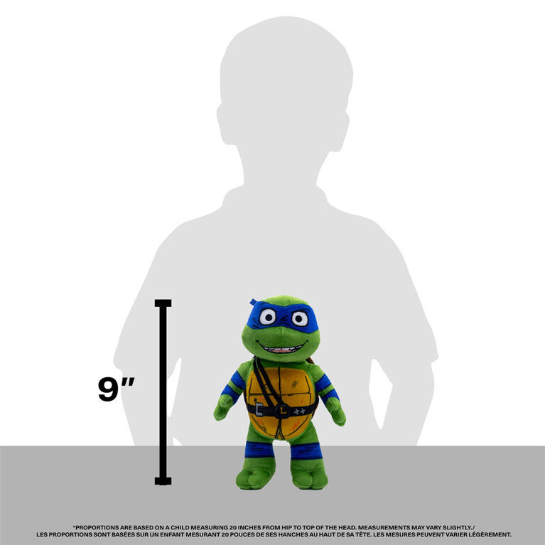 TMNT Mutant Mayhem Movie - Small Plush Leonardo