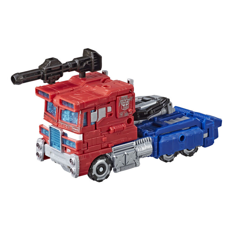 Transformers Generations War for Cybertron: Siege Voyager Class Optimus Prime Action Figure
