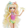 Mermaid High, Spring Break Finly Mermaid Doll and Accessories with Removable Tail and Color Change Hair Streaks