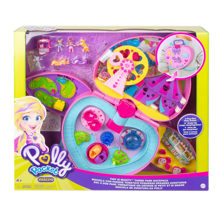 Polly Pocket Tiny is Mighty Theme Park Backpack