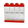 LEGO Minifigure Display 8 Red