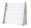 Inspire Bookrack (grey rack, white pockets)