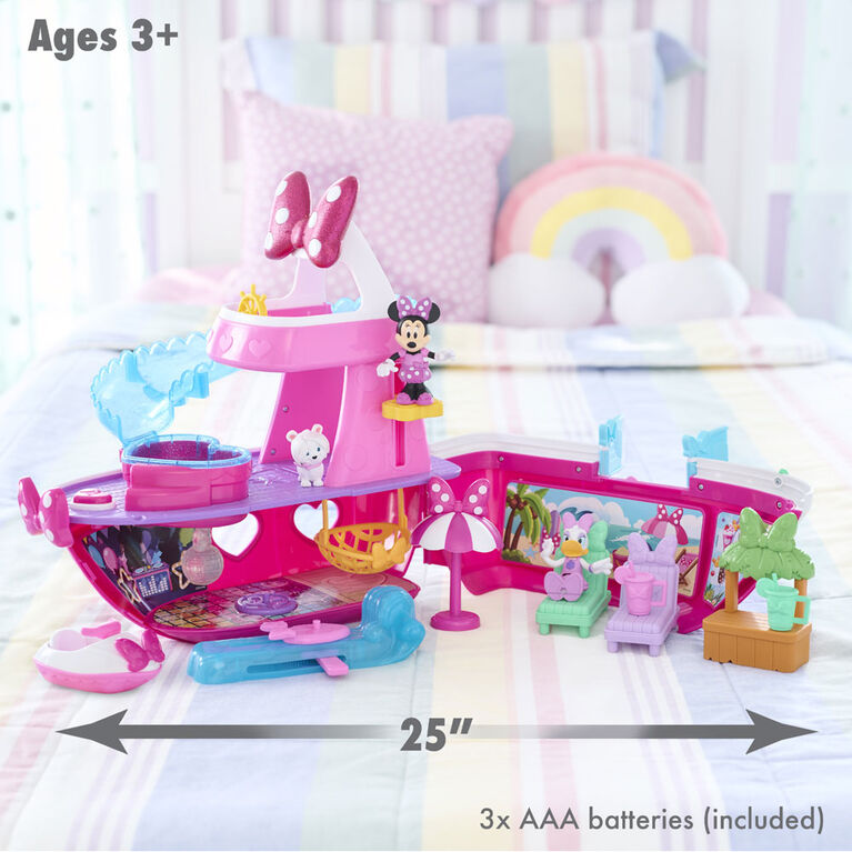 Disney Junior Minnie Mouse Bowdazzling Yacht Playset