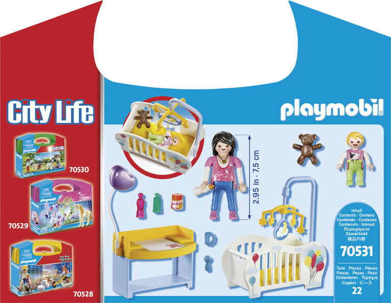 Playmobil - Valisette Chambre de bébé