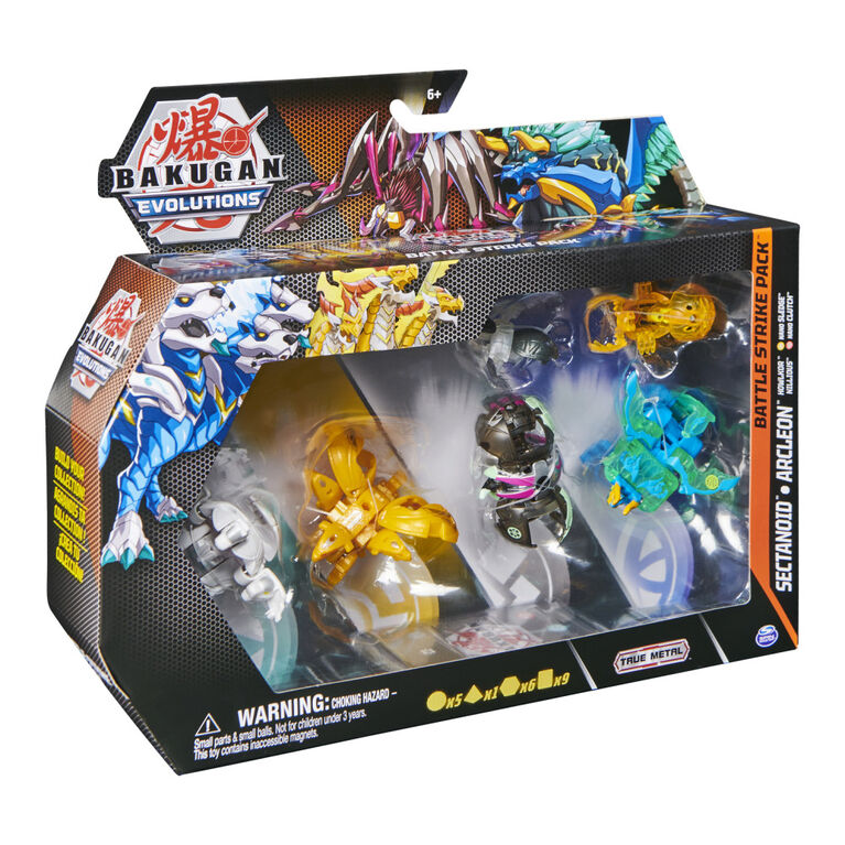 Bakugan Evolutions, Sectannoid and Arcleon Battle Strike Pack