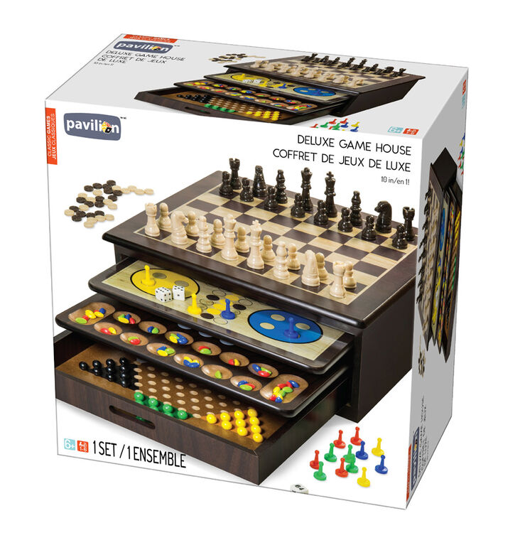 Pavilion Jeux Classiques - Coffret de jeux de luxe