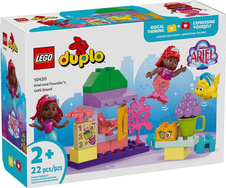 LEGO DUPLO | Disney Le kiosque à café d'Ariel et Barboteur 10420