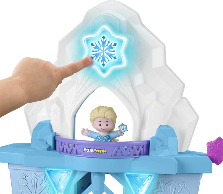 Disney Frozen Snowflake Village Little People Toddler Playset with Anna  Elsa & Olaf Figures 