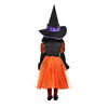 Orange Spider Witch Costume Size Extra Small (2-4)