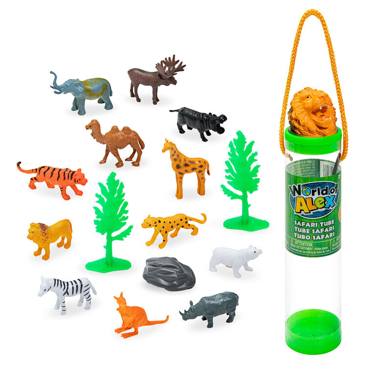 Animal Head Tubes - 1 per order, colour may vary (Each sold separately, selected at Random)