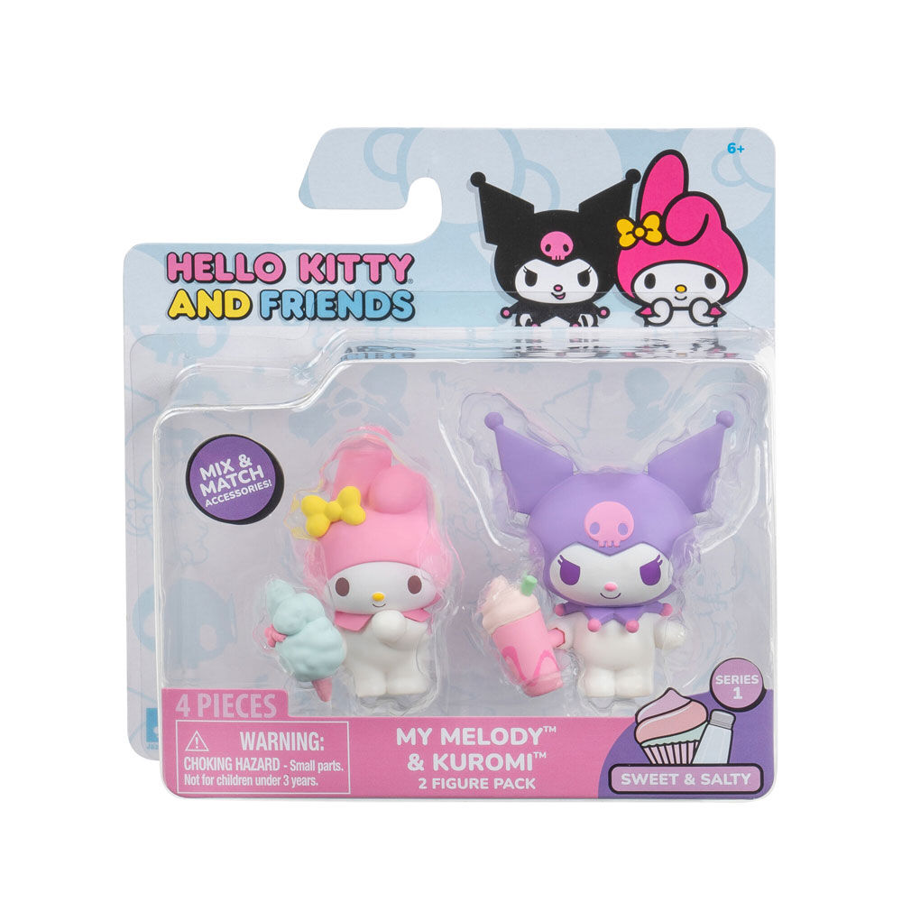 Hello Kitty and Friends 2-inch 2 Pack