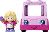 Fisher-Price Little People Barbie Toy Ice Cream Truck and Figure, Toddler and Preschool Toy