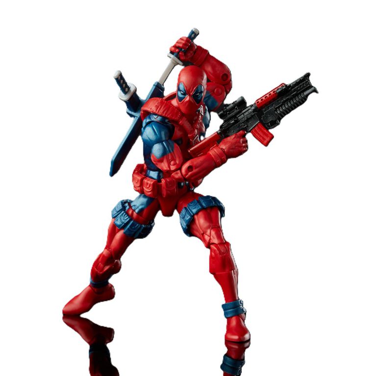 Marvel Legends Series Deadpool, Marvel Comics Uncanny X-Men Retro Collectible 6 Inch Action Figure - English Edition