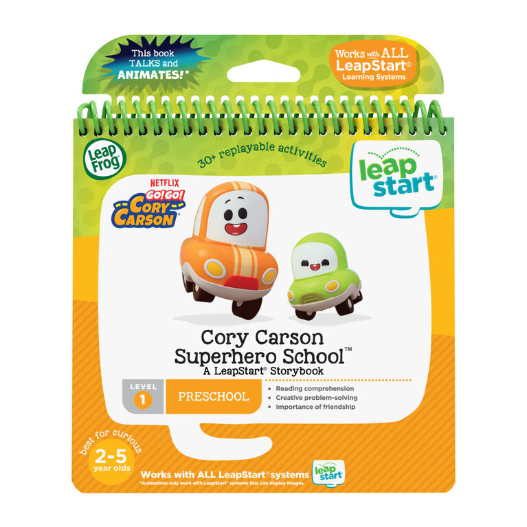 LeapFrog LeapStart Go! Go! Cory Carson - Cory Carson - L'école des super-héros - Édition anglaise