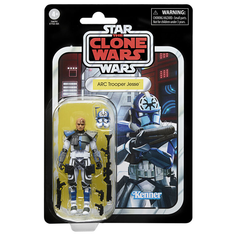 Star Wars The Vintage Collection, figurine ARC Trooper Jesse de 9,5 cm de Star Wars: The Clone Wars