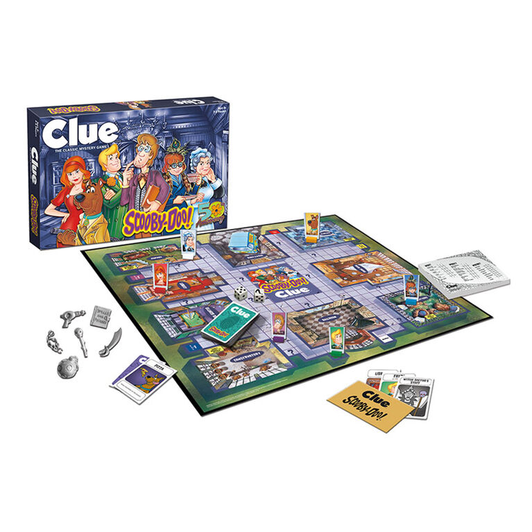 CLUE: Scooby-Doo Board Game - English Edition