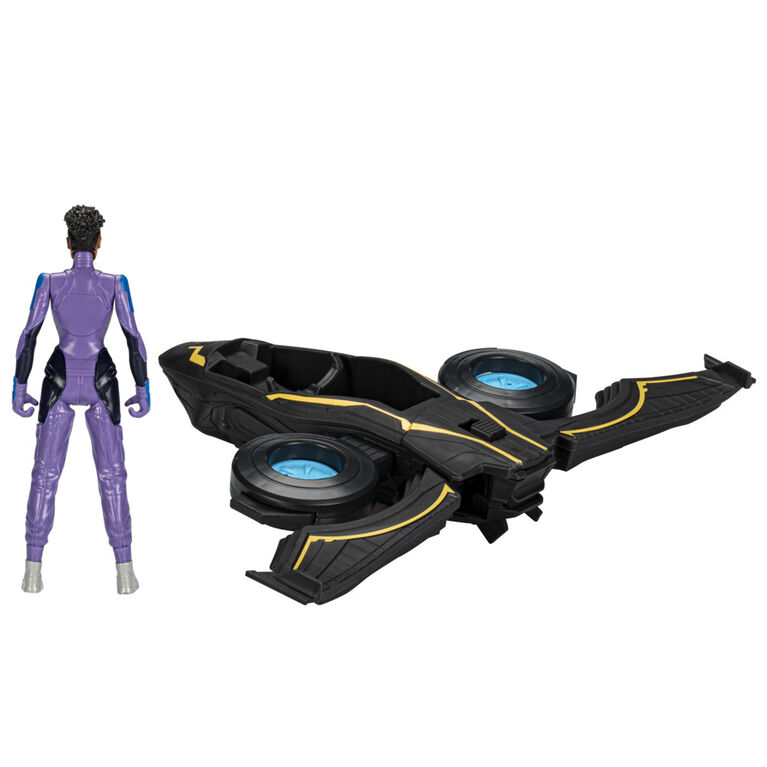 Marvel Studios' Black Panther Wakanda Forever Vibranium Blast Sunbird with 6-Inch Shuri Action Figure