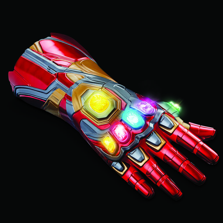 Marvel Legends Iron Man Nano Gauntlet Articulated Electronic Fist with Lights