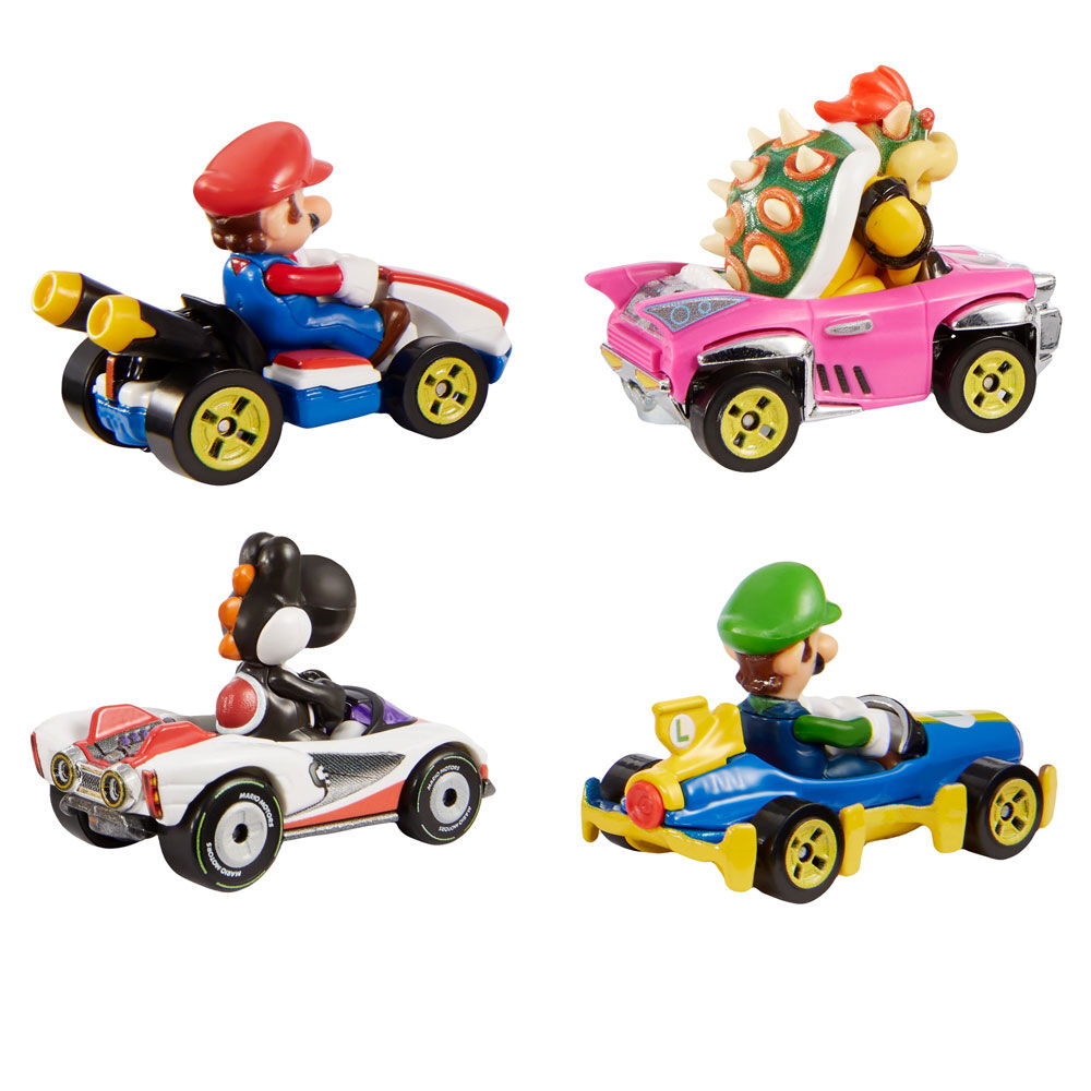 hot wheels mario kart cars