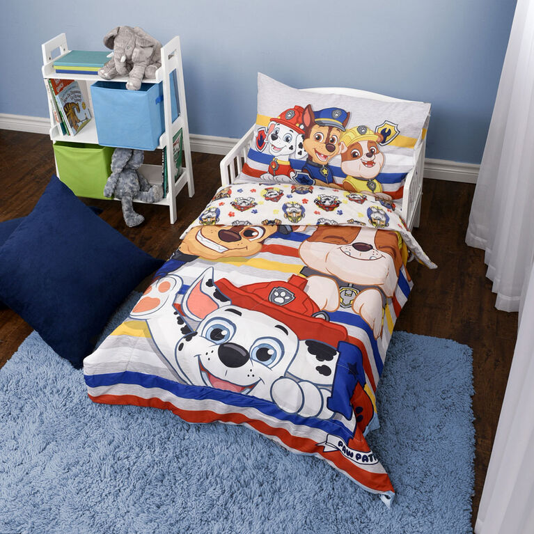 Paw Patrol 2-Piece Toddler Bedding Set including Comforter and Pillowcase