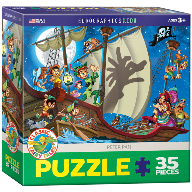 Eurographics Peter Pan 35 Piece Puzzle