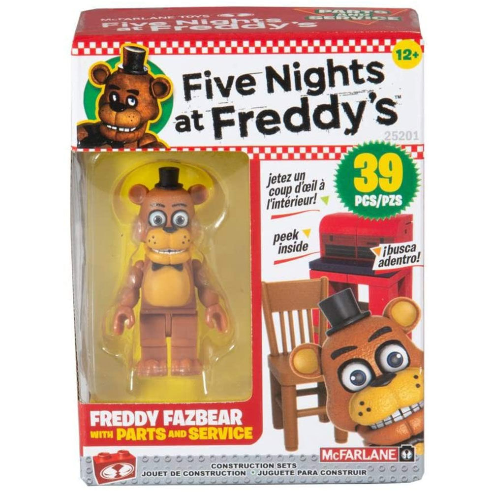 Five nights at freddy's mcfarlane lego sets clearance