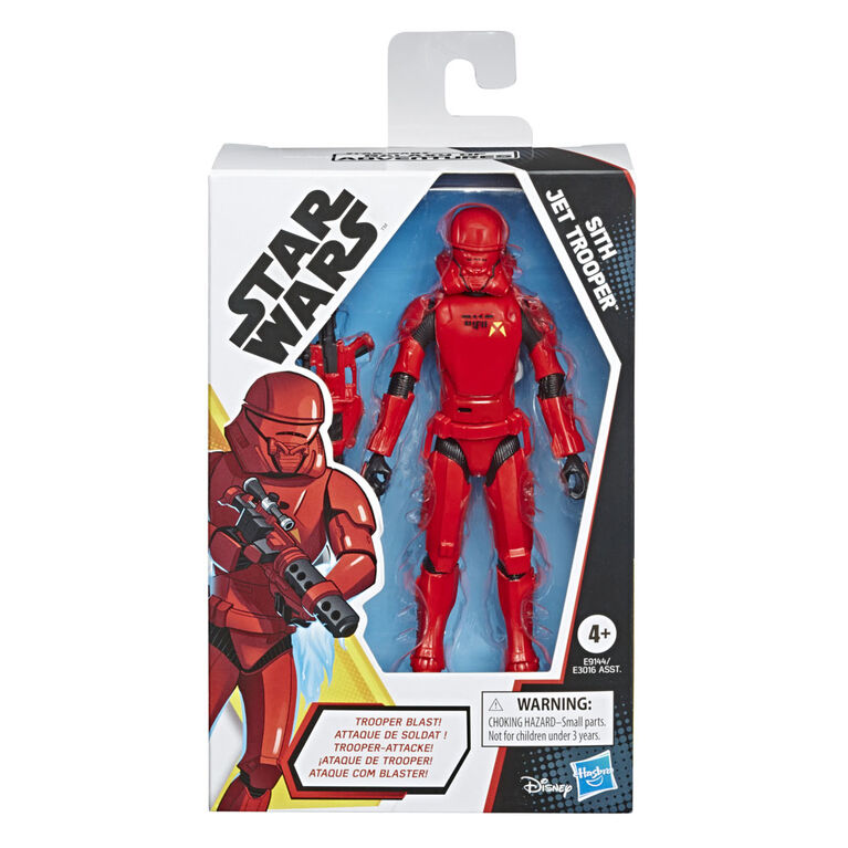 Star Wars Galaxy of Adventures Sith Jet Trooper 5-inch Scale Figure with Blaster Feature