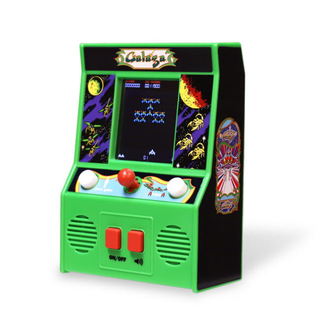 Basic Fun Galaga Mini Arcade Game 4C Screen 