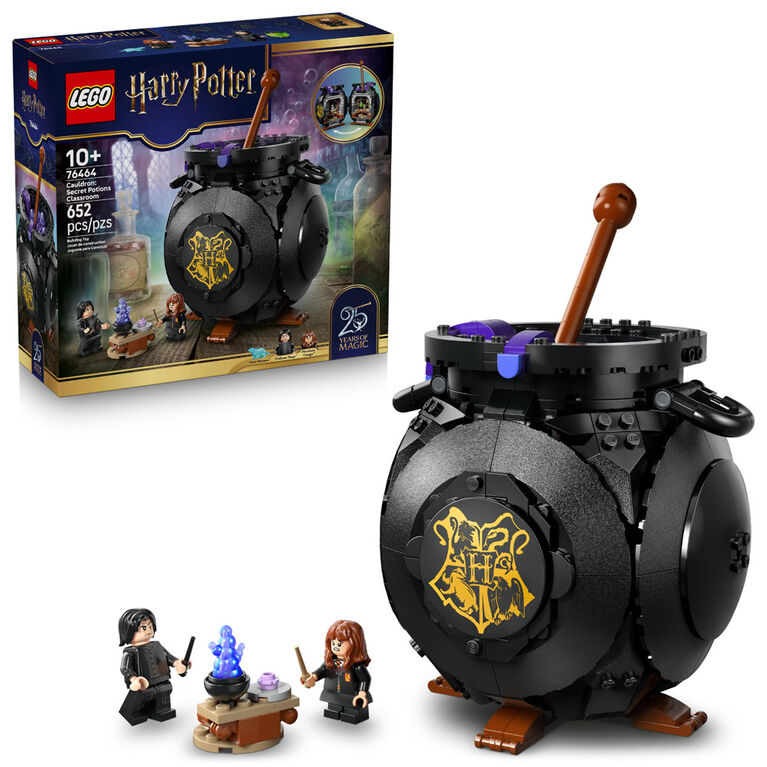 LEGO Harry Potter Le Chaudron : la Salle Secr&egrave;te du Cours de Potions, Ensemble de Construction de Jouet pour les Enfants de 10 Ans et Plus 76464