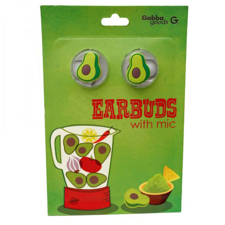 Gabba Goods Ecounteurs avec Micro,Avocado en silicone - Édition anglaise