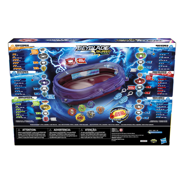 Beyblade Burst Surge Speedstorm Slayer Showdown Battle Set - R Exclusive