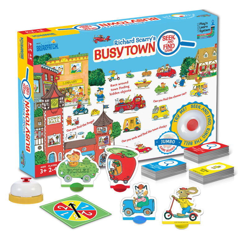 Richard Scarry Busytown Seek&Find Game - English Edition