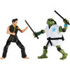 Teenage Mutant Ninja Turtles vs Cobra Kai:  - Leonardo vs Miguel Diaz - 6" Figures (2-Pack)