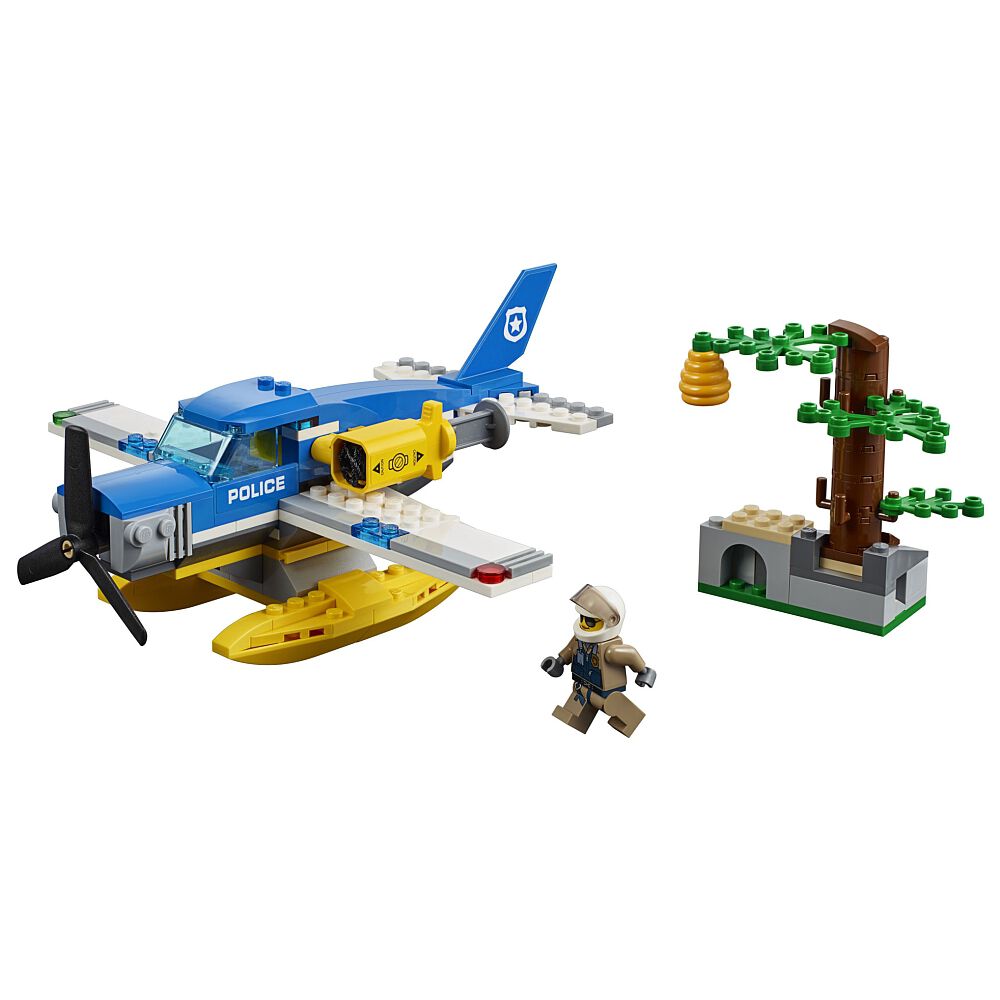 lego city police mountain river heist