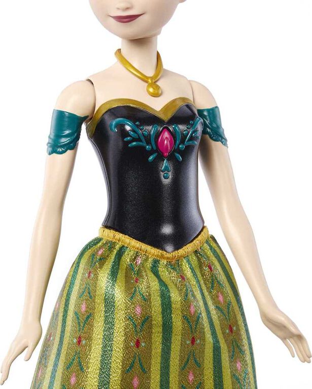 Disney-La Reine des Neiges-Anna Poupée Chantante " Le Renouveau " Version Francaise