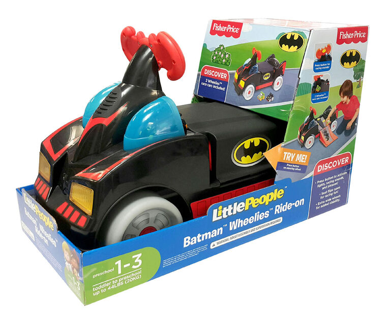 Little People Batman Wheelies Ride On - Notre exclusivité