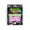Marqueurs à trait large Bold and Bright Crayola, jeu de 10