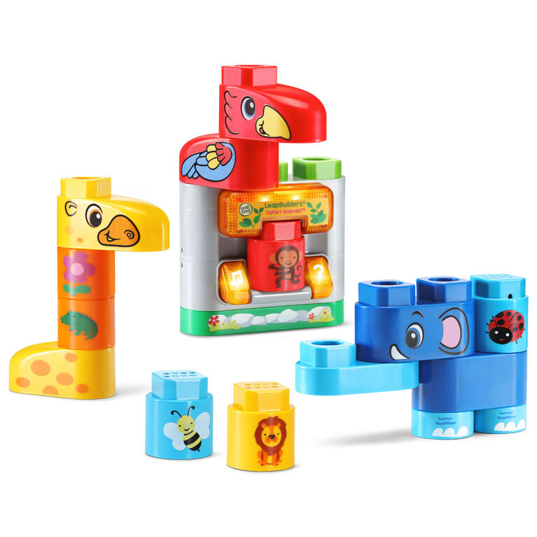 LeapFrog LeapBuilders Mes animaux rigolos - Édition anglaise