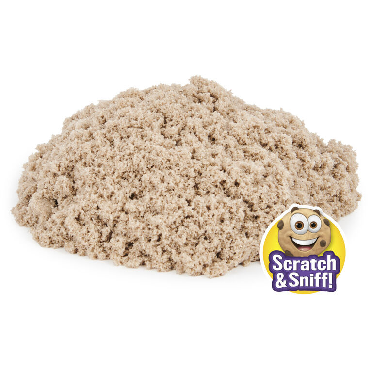 Kinetic Sand Scents, 8oz Light Brown Dough Crazy Scented Kinetic Sand