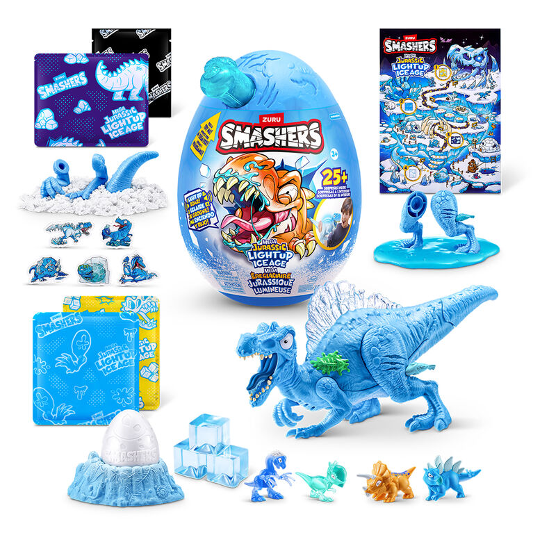 Smashers Mega Jurassic Light Up Ice Age by ZURU