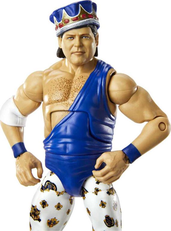 WWE - Collection Elite - Figurine articulée - Jerry "The King» Lawler