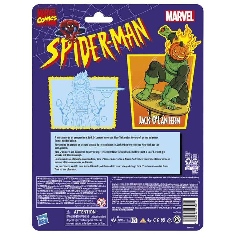 Marvel Legends Series, figurine Jack O'Lantern inspirée des bandes dessinées