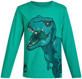 Jurassic World - Long Sleeve Tee - Jurassic / Green