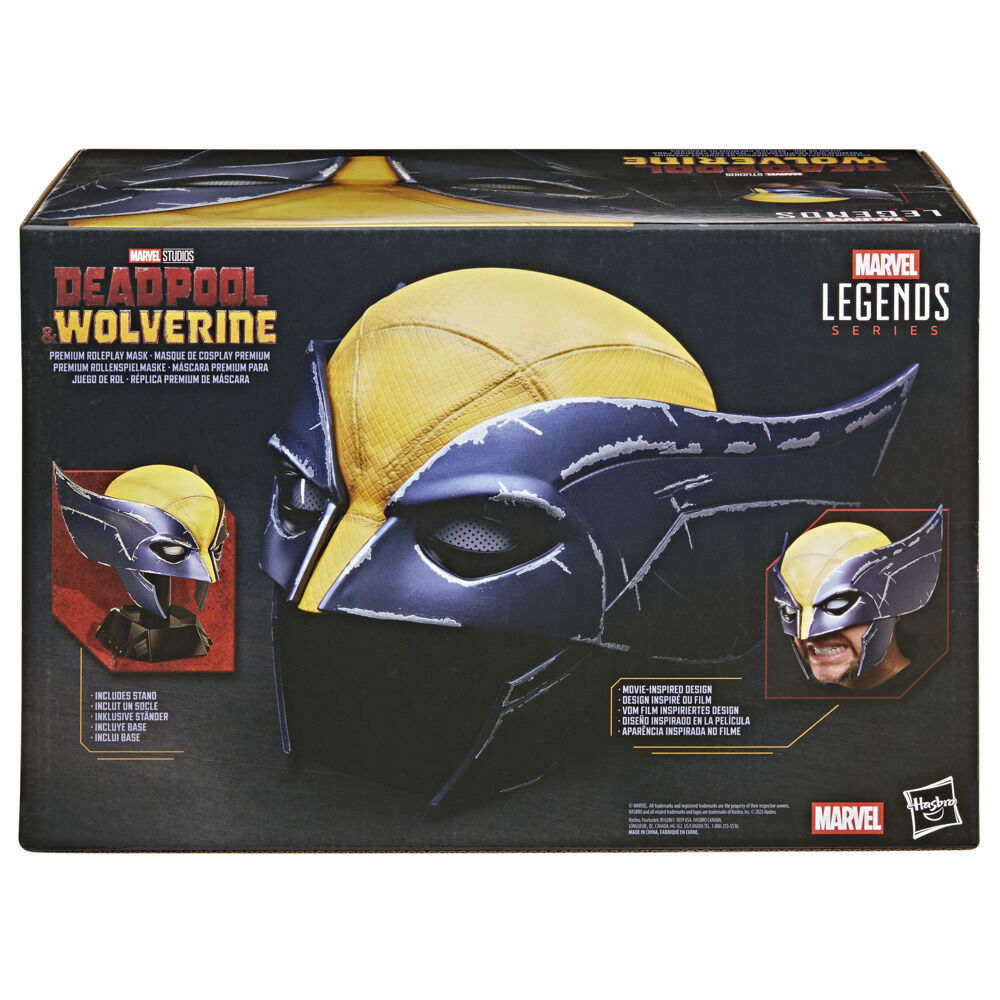 Marvel Legends Series Wolverine Masque de cosplay premium