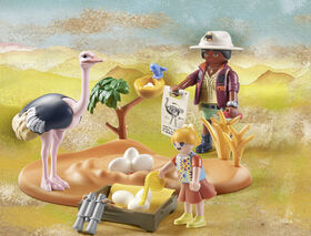 Playmobil - WILTOPIA - Ostrich Keepers