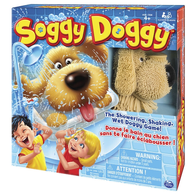 Jeu de société Soggy Doggy avec chien interactif