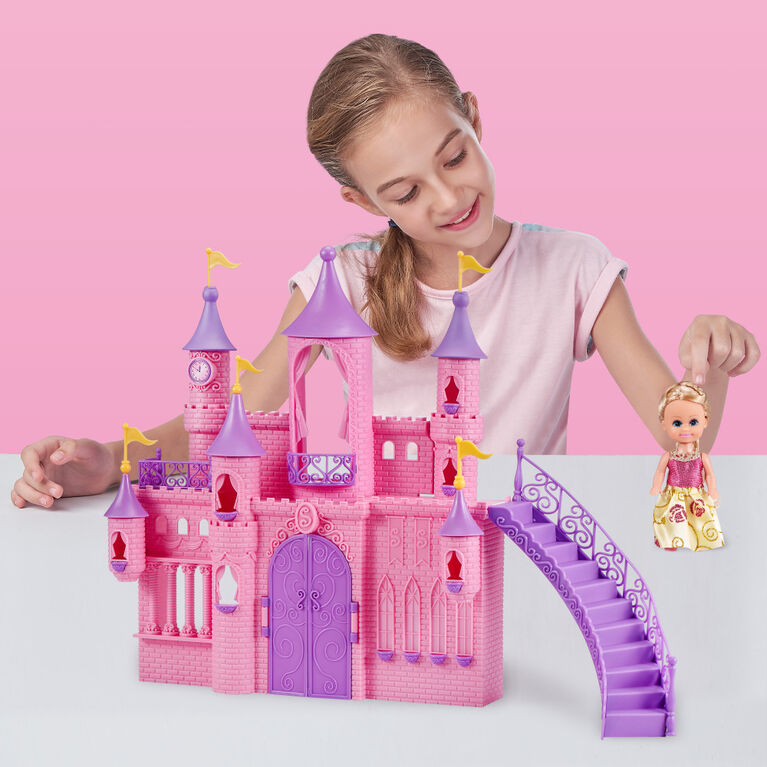 Mini château Sparkle Girlz avec poupée Cupcake