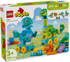 LEGO DUPLO Town 3 in 1 Dinosaurs on Wheels Learning Toy for Toddlers, Ages 3+ - 10451