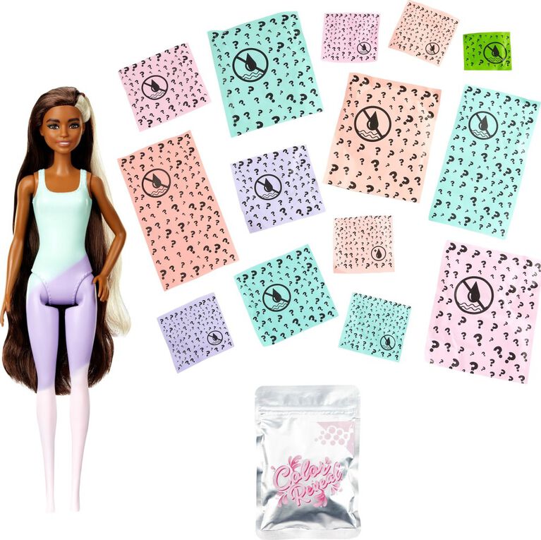 Barbie- Color Reveal- Sunshine and Sprinkles-Poupée et accessoires